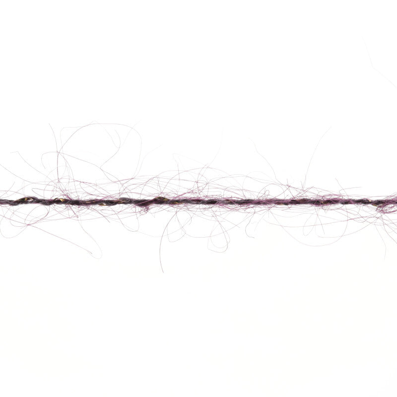 Lang Yarns Lace Lamé – 25g / 310m – Eggplant (0080) – F view