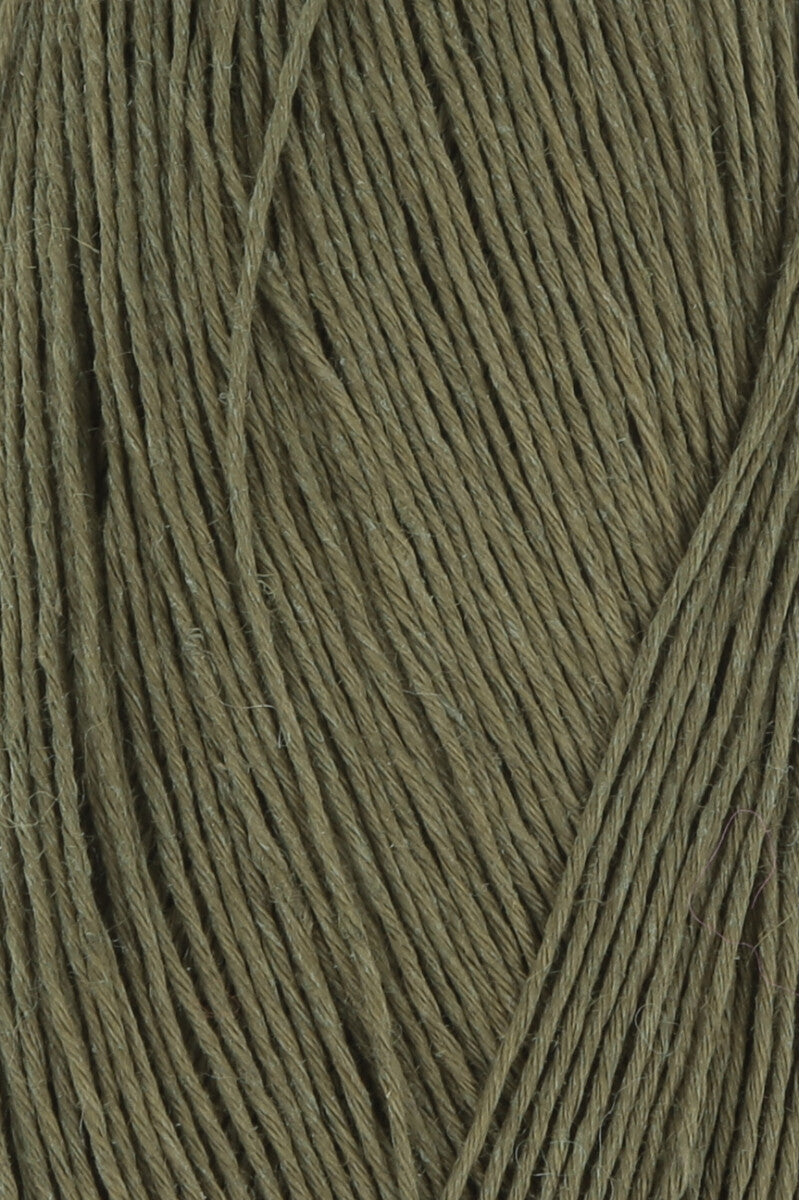 Lang Yarns Crealino – 50g / 165m – Olive (0098) – detail