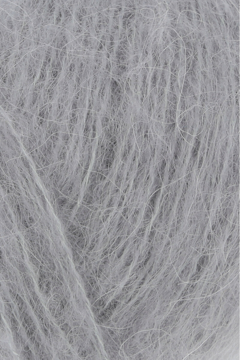Lang Yarns Zen – 25g / 200m – Light Grey Mélange (0003) – detail