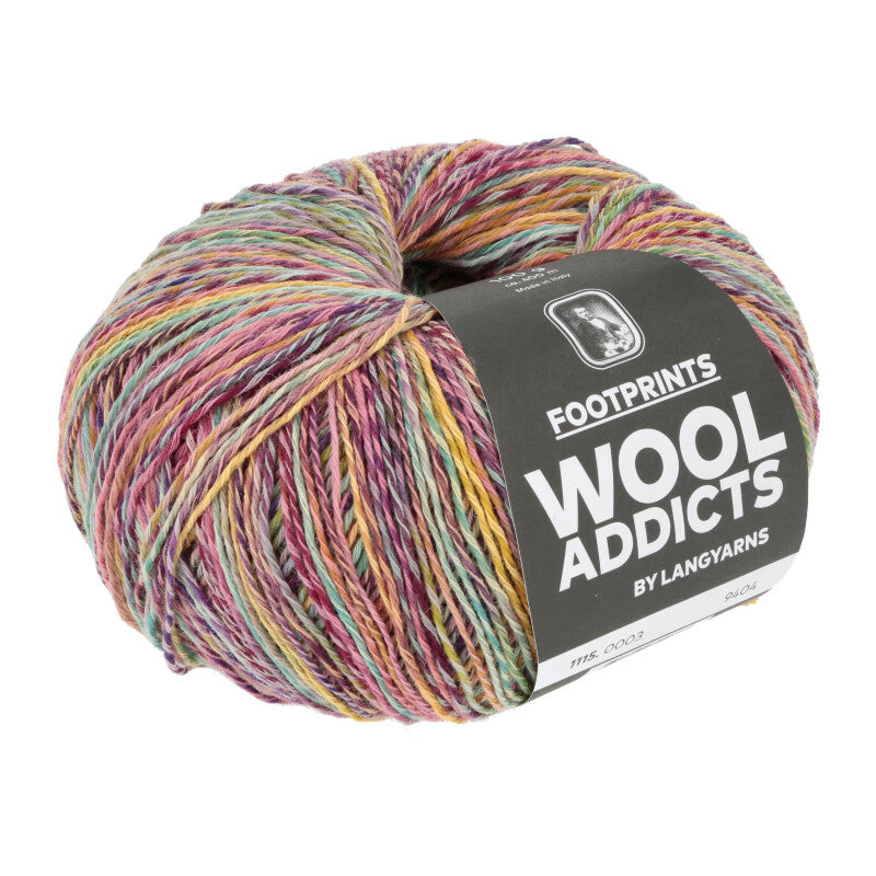 Lang Yarns Footprints – 100g / 400m – Multicolour (0003)
