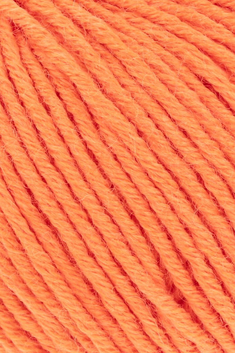Lang Yarns Poseidon yarn, Orange Neon, colour 0259, alternate product photograph