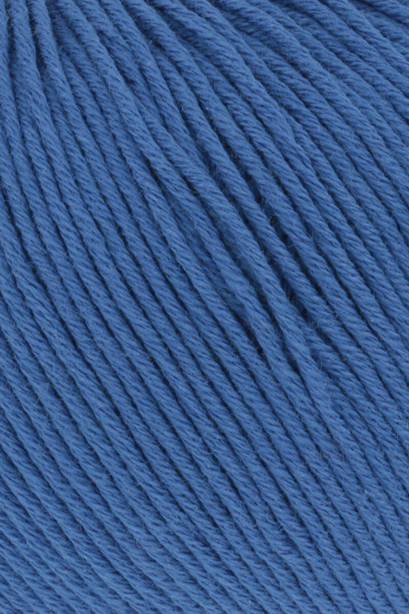 Lang Yarns Baby Cotton – 50g / 180m – Blue (0006) – detail