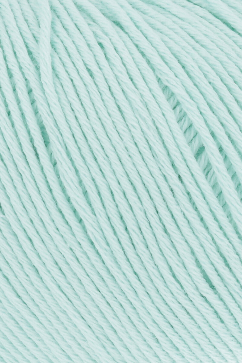 Lang Yarns Baby Cotton – 50g / 180m – Light Mint (0058) – detail