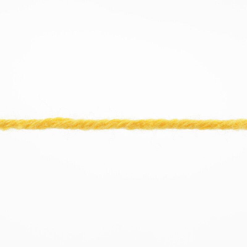 Lang Yarns Baby Cotton – 50g / 180m – Sun Yellow (0114) – yarn texture