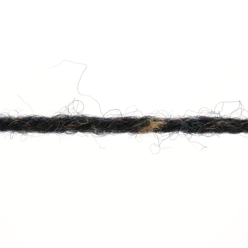 Lang Yarns Super Soxx Tweed 6-ply – 150g / 410m – Black (0004) – yarn texture