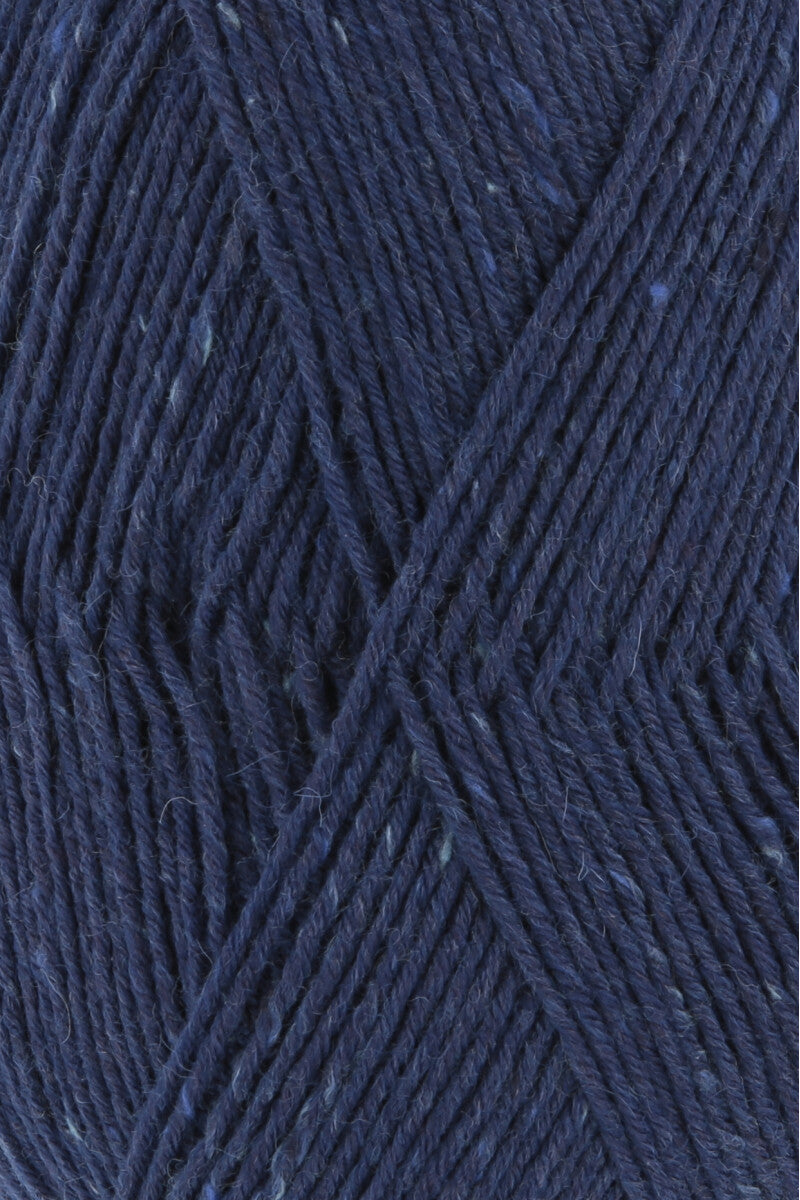 Lang Yarns Super Soxx Tweed 6-ply – 150g / 410m – Blue (0006) – detail