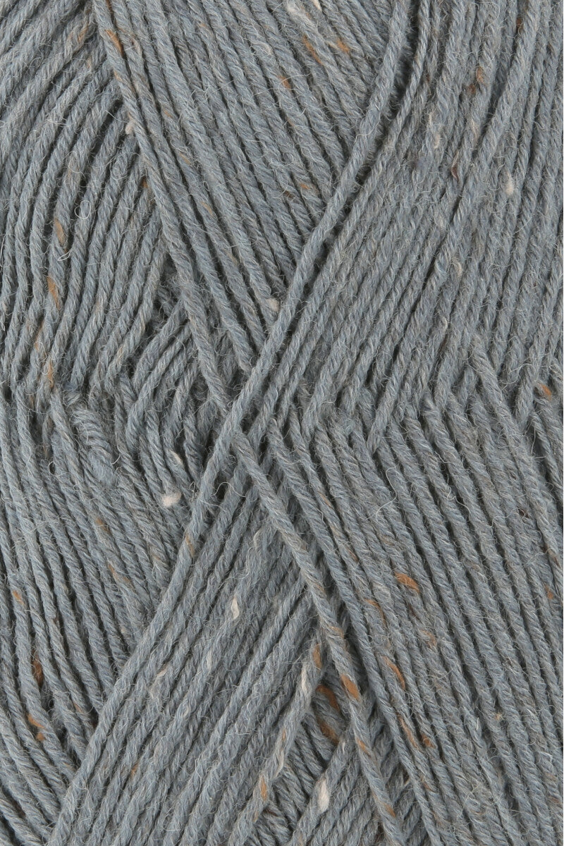 Lang Yarns Super Soxx Tweed 6-ply – 150g / 410m – Mouse Gray (0024) – detail