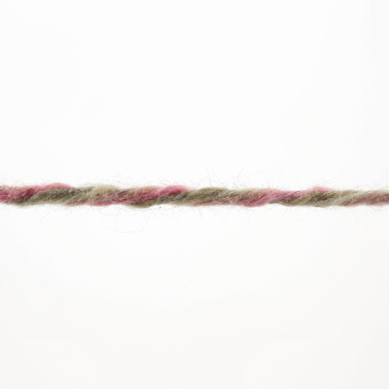 Lang Yarns Illusion – 100g / 270m – Salmon/Orange/Aqua/Offwhite (0011) – yarn texture