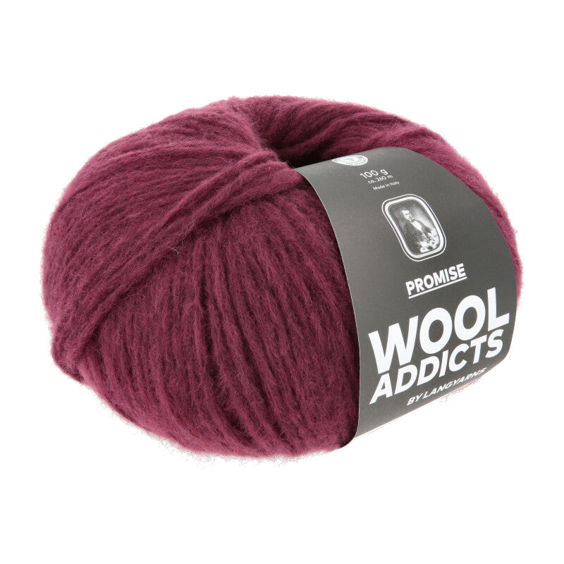 Lang Yarns Promise – 100g / 260m – Wine (0062)