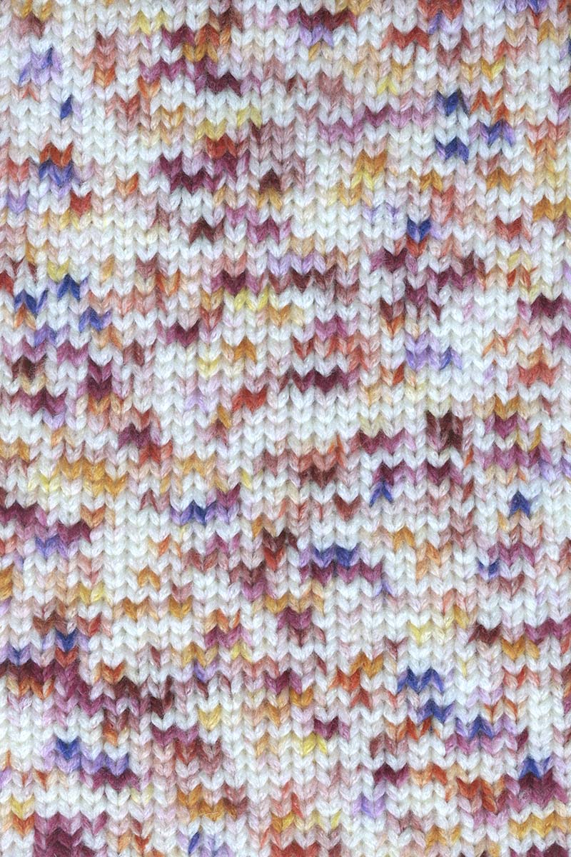 Lang Yarns Mosaic – 100g / 140m – Bordeaux/Lilac/Pink/Yellow (0002) – detail