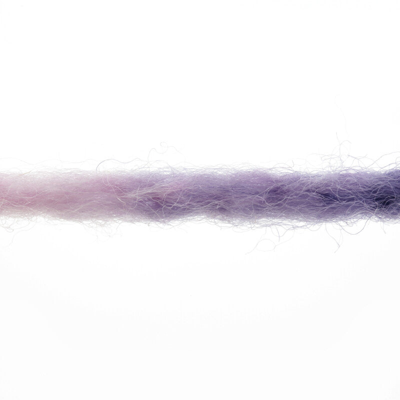 Lang Yarns Mosaic – 100g / 140m – Mauve/Petrol/Royal Blue/Violet (0011) – yarn texture