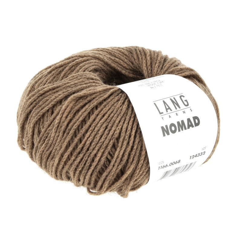 Lang Yarns Nomad – 25g / 125m – Brown (0068)