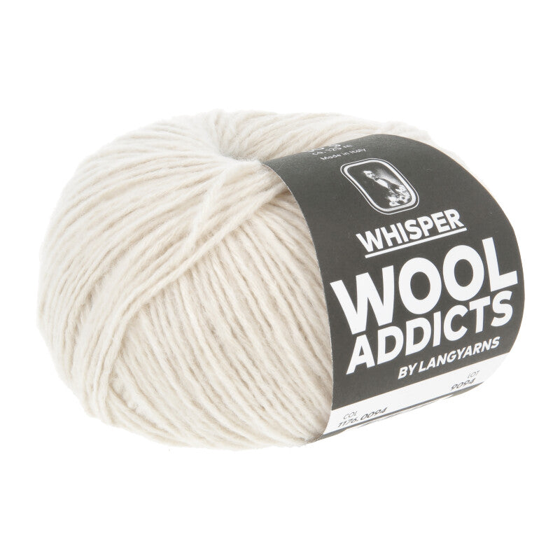 Lang Yarns Whisper – 50g / 125m – Offwhite (0094)