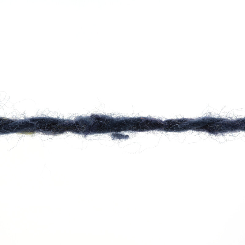Lang Yarns Cotton Tweed – 50g / 130m – Navy (0025) – yarn texture