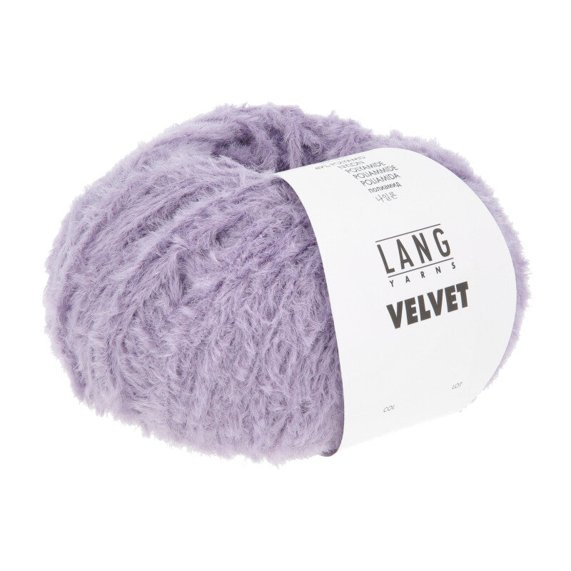 Lang Yarns Velvet – 50g / 170m – Lavender (0047)