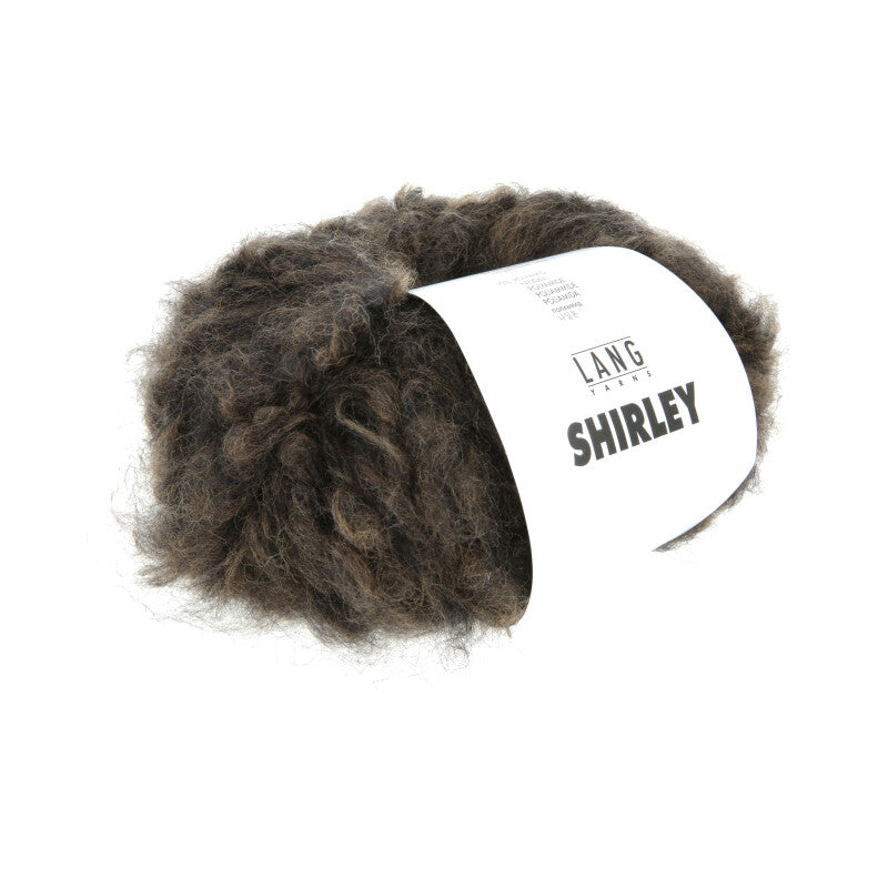 Lang Yarns Shirley – 50g / 45m – Dark Brown (0068)
