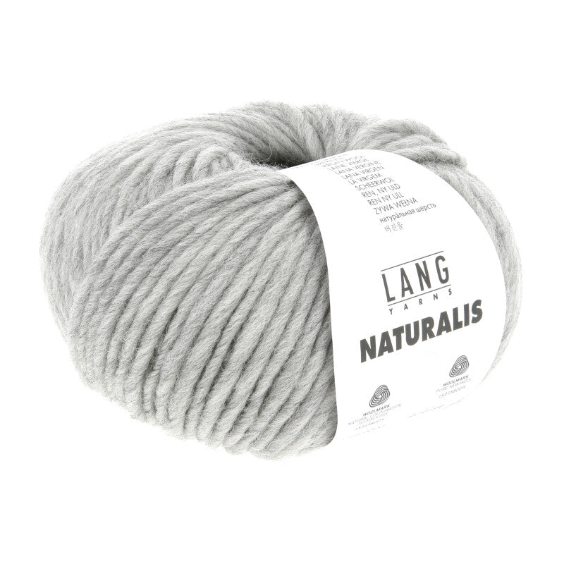 Lang Yarns Naturalis – 50g / 90m – Light Grey (0003)