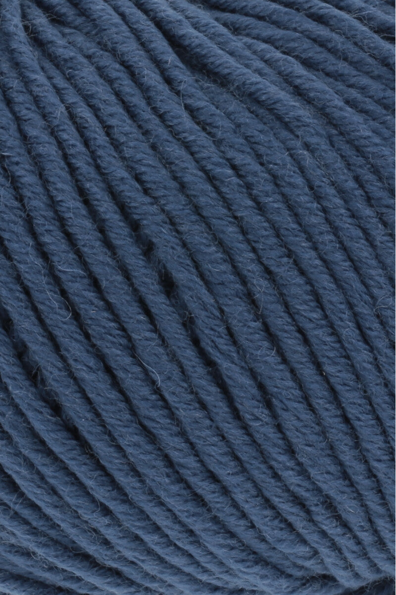 Lang Yarns Merino+ – 50g / 90m – Smoke Bleu (0034) – detail