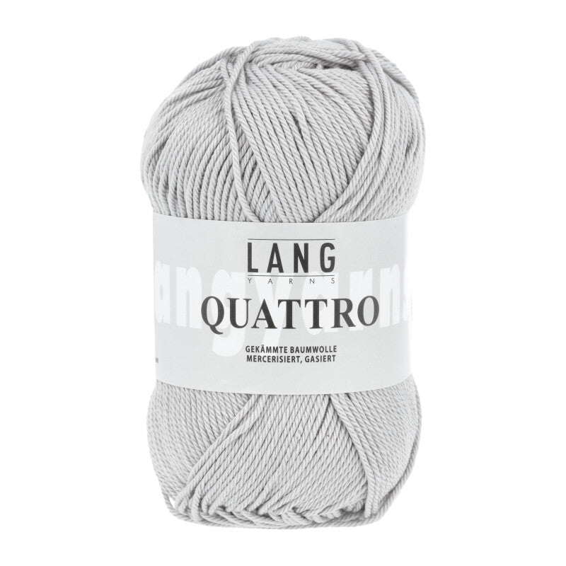 Lang Yarns Quattro – 50g / 120m – Grey (0024)