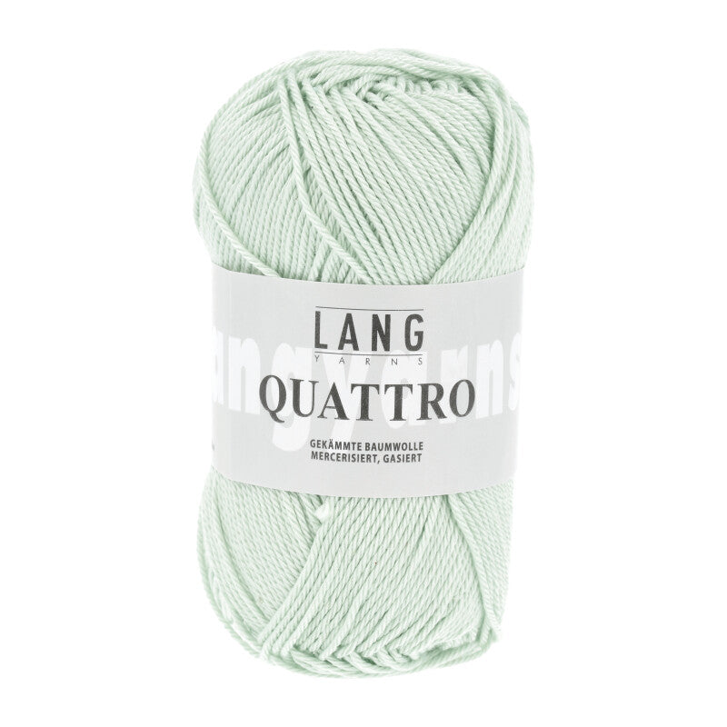 Lang Yarns Quattro – 50g / 120m – Light Sage (0058)