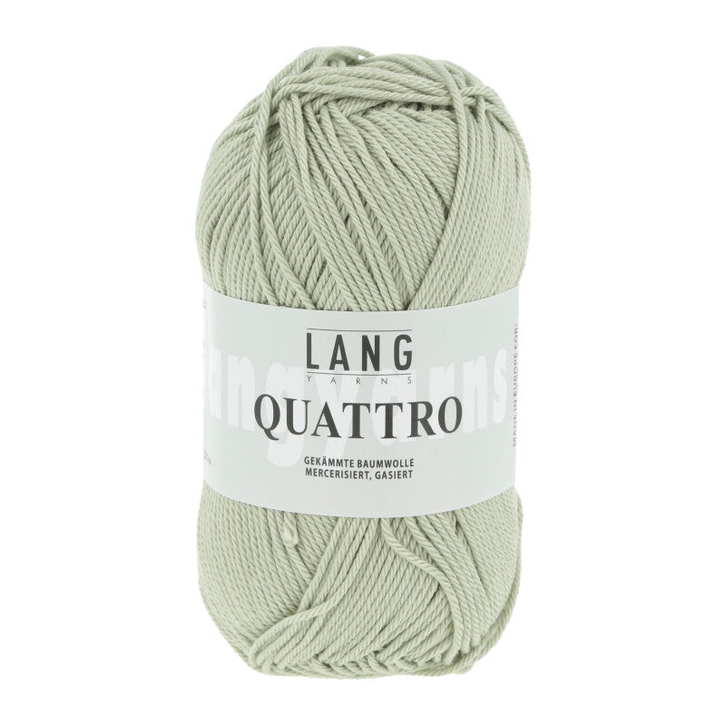 Lang Yarns Quattro – 50g / 120m – Pastel Green (0091)