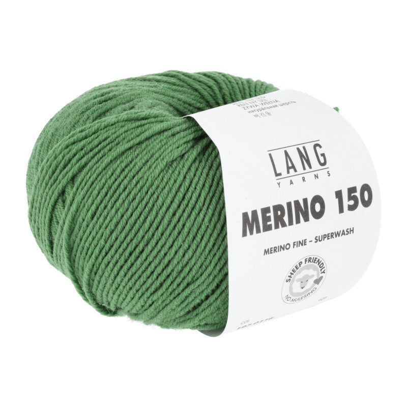 Lang Yarns Merino 150 Yarn, 150m / 50g – Kiwi (0116)