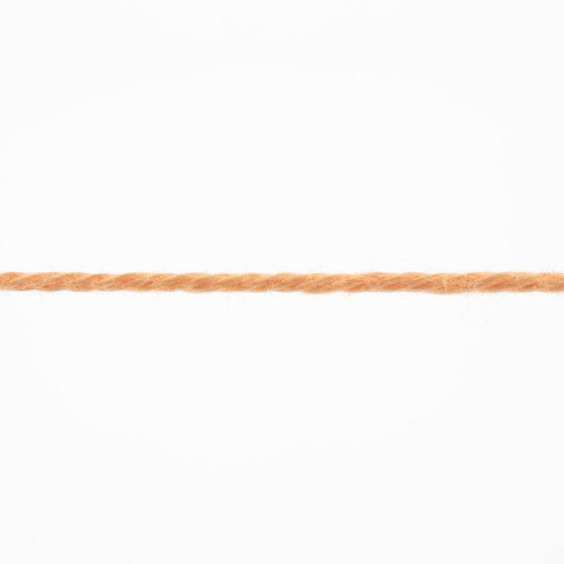 Lang Yarns Schulgarn 10/4 – 100% cotton yarn, 50g/160m – Tangarine (0028) – yarn texture