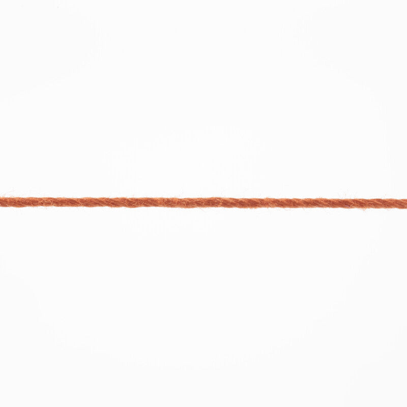 Lang Yarns Schulgarn 10/4 – 100% cotton yarn, 50g/160m – Dusty Orange (0159) – yarn texture