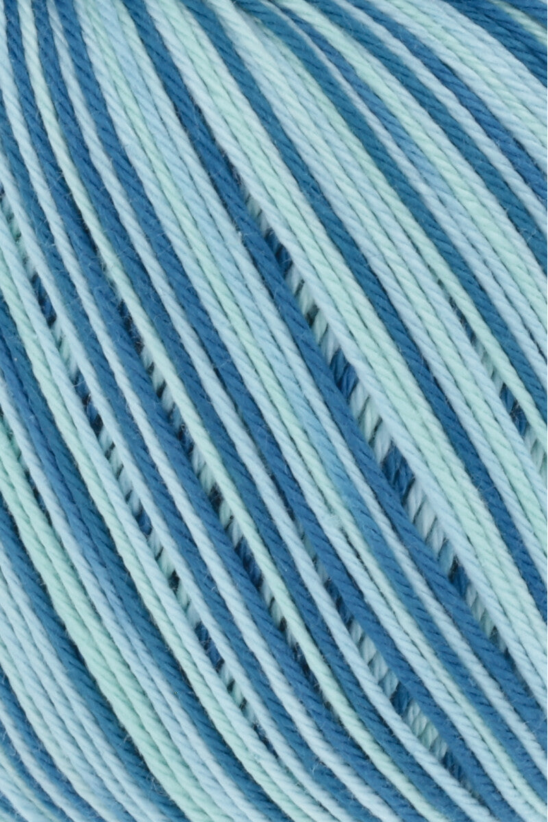 Lang Yarns Schulgarn 10/4 – 100% cotton yarn, 50g/160m – Dusty Turquoise (0171) – detail