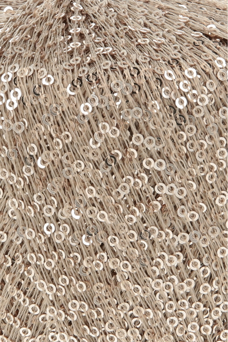 Lang Yarns Paillettes – 25g / 112m – Sand (0026) – detail