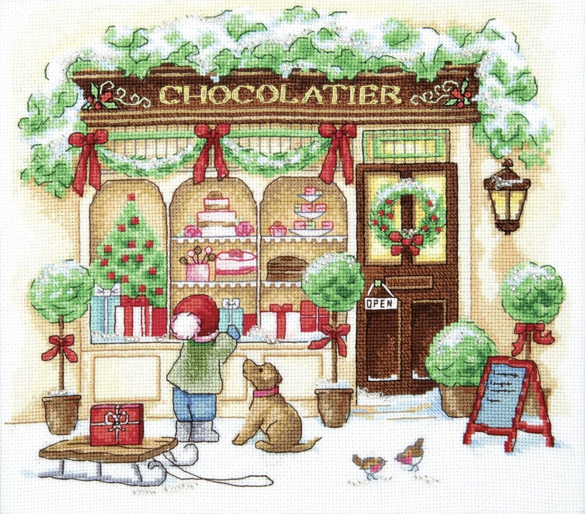 Sweet Dreams Counted Cross Stitch Kit on Aida A serene design to inspire peaceful nights.