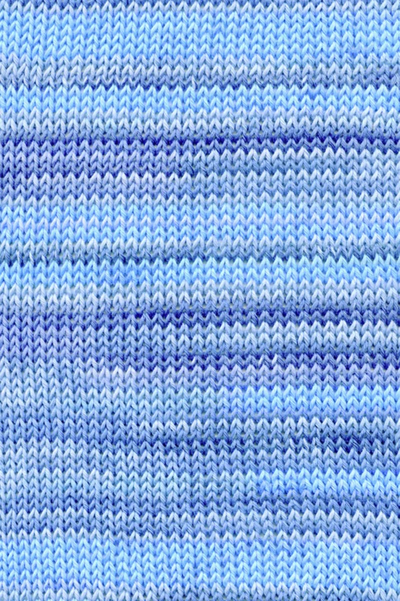 Lang Yarns Handarbeitsgarn Color – Royal Printed (0006) – colour texture