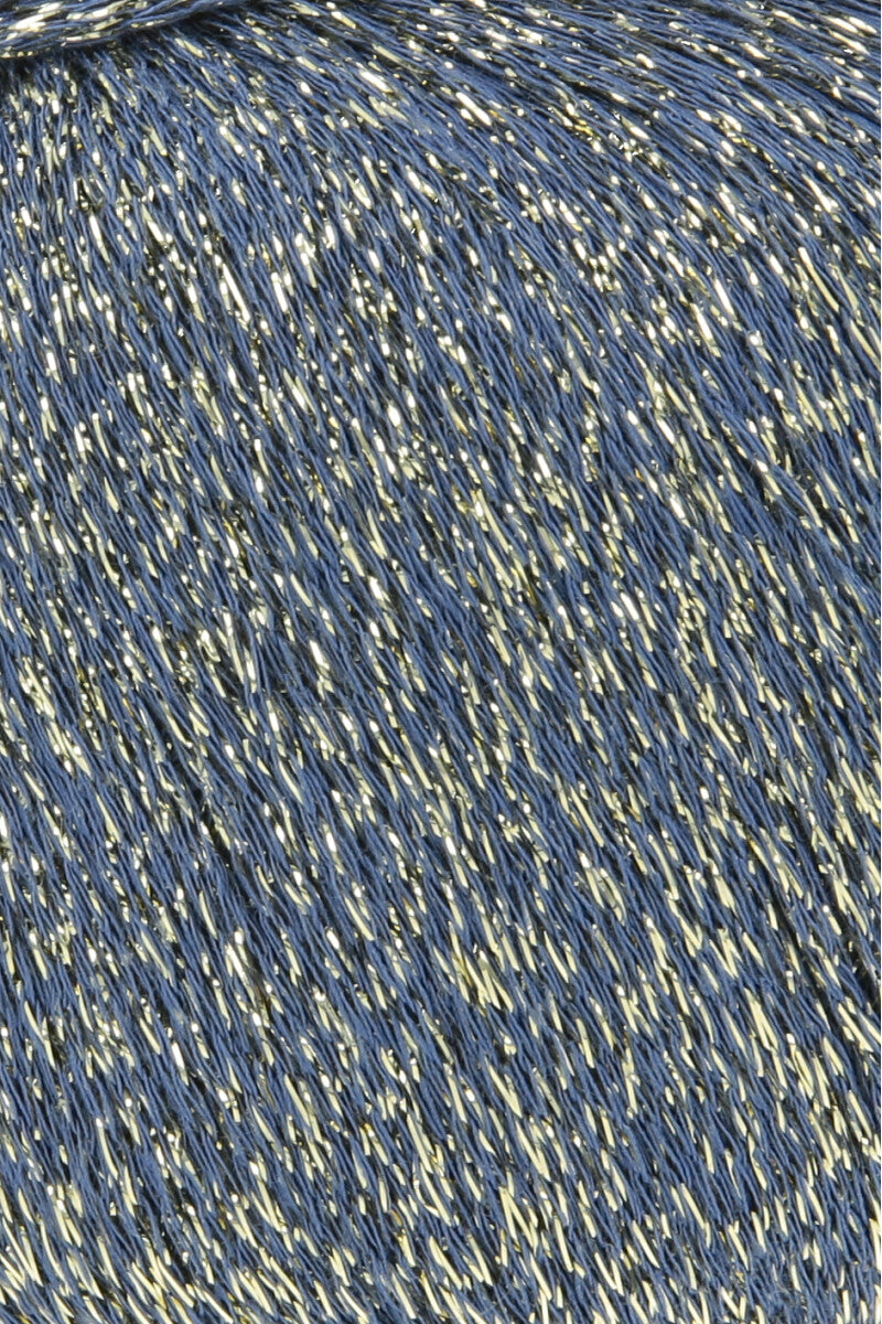 Lang Yarns Lamé Soft – 50g / 190m – Indigo (0089) – C view