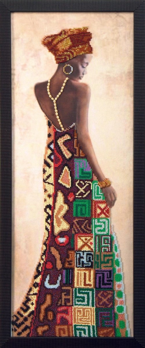 Beadwork kit AFRICAN PRINCESS