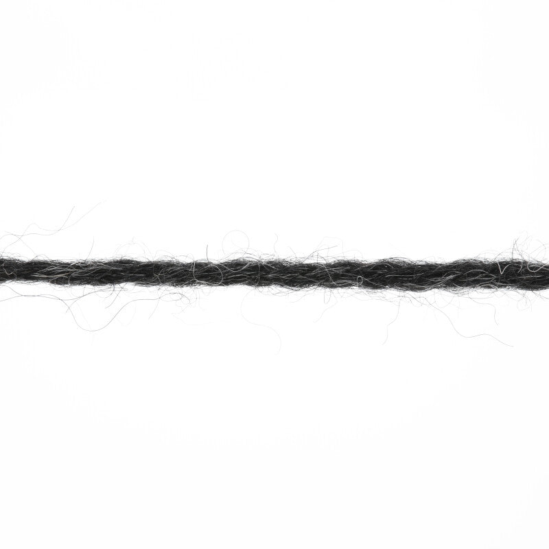 Lang Yarns Baby Alpaca Yarn, 170m / 50g – Anhtracite Mélange (0070), yarn strand
