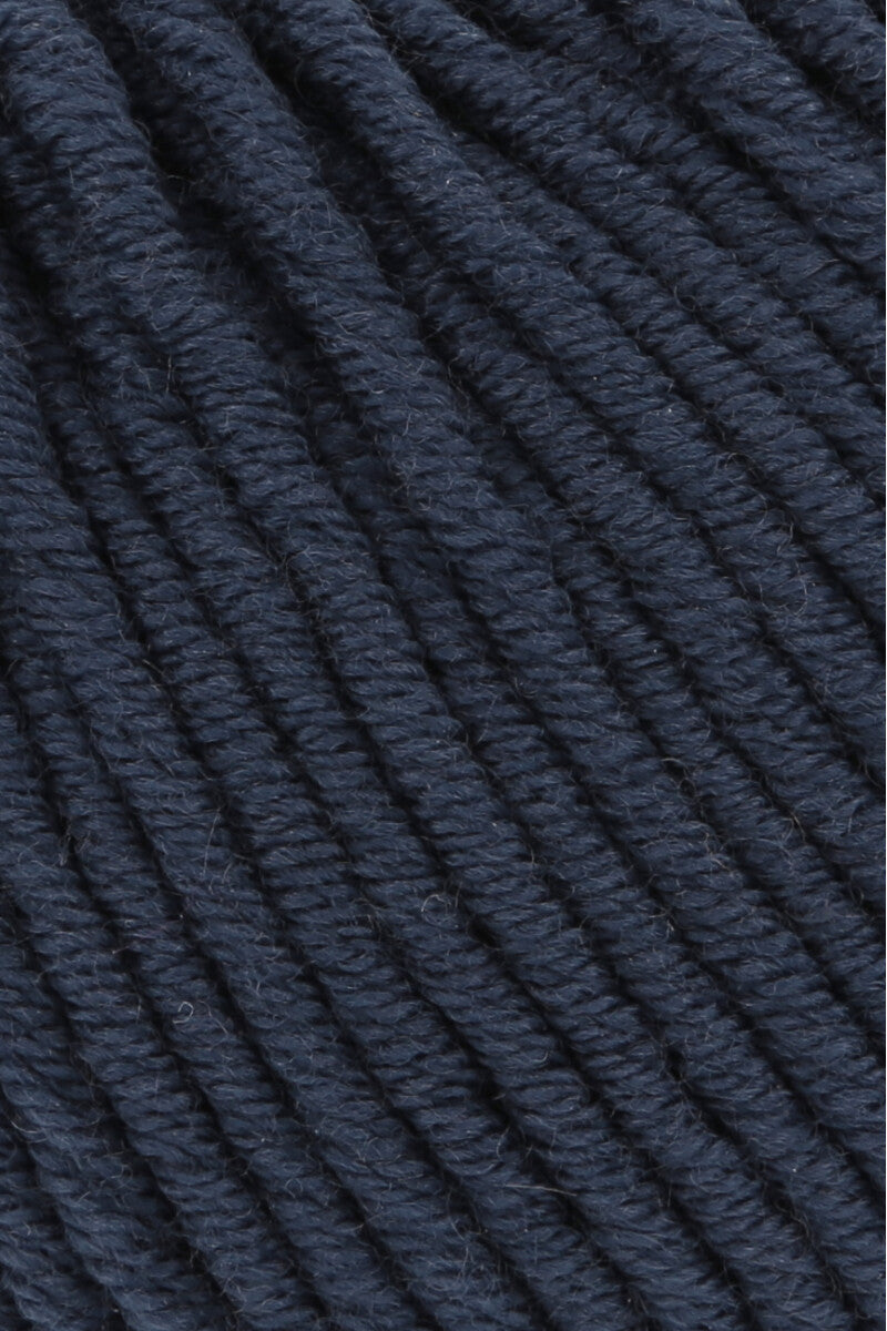 Lang Yarns Merino 70 – 50g / 70m – Steel Blue (0010) – detail