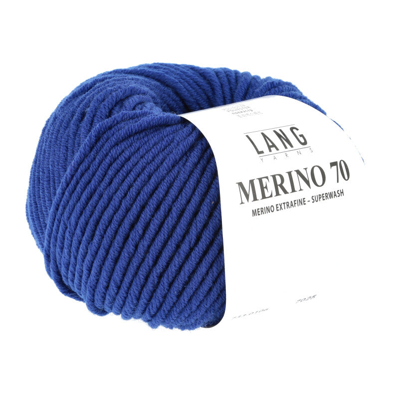 Lang Yarns Merino 70 – 50g / 70m – Deep Blue (0106)