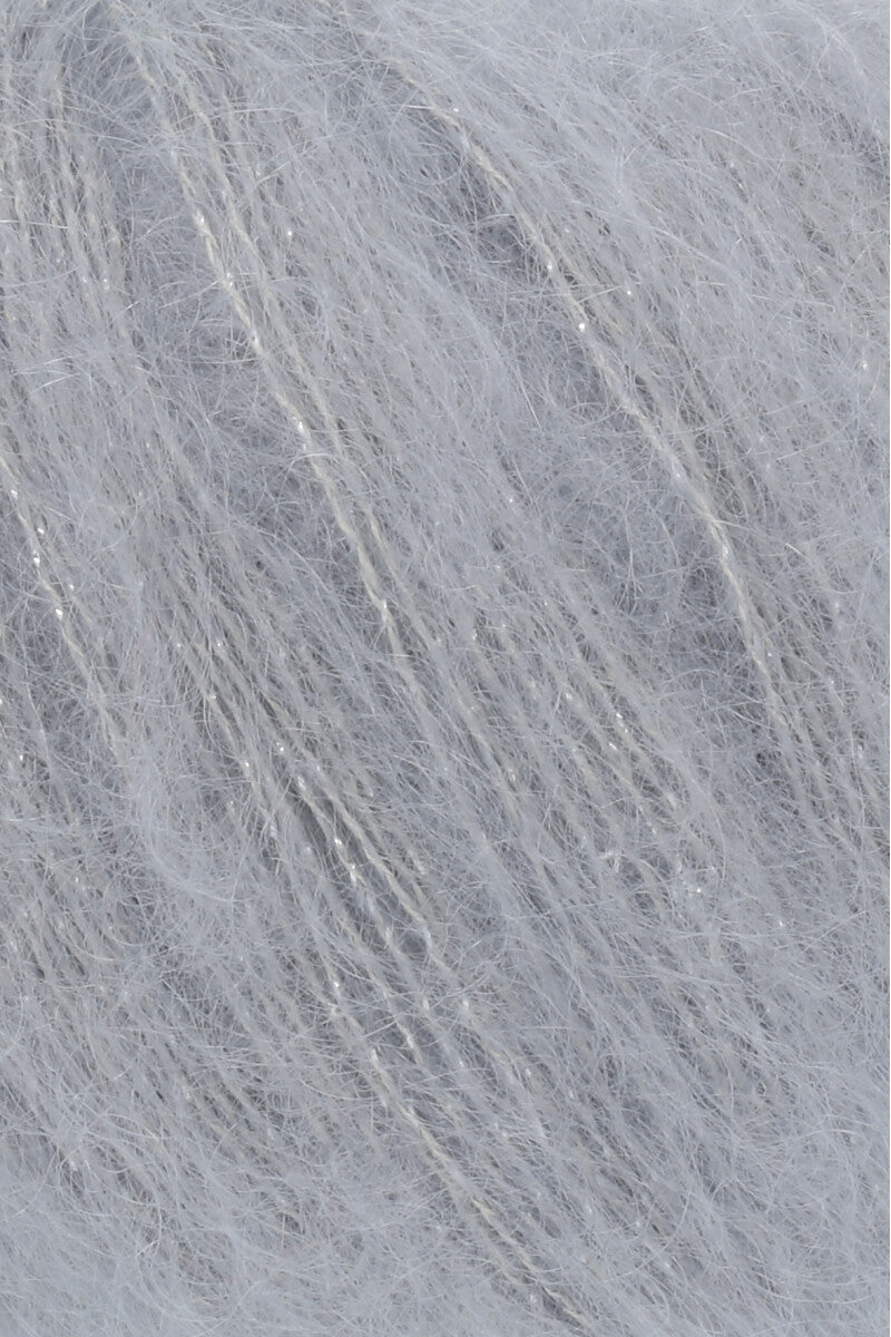 Lang Yarns Mohair Luxe Lamé – 25g / 175m – Silver - Silver (0023) – detail