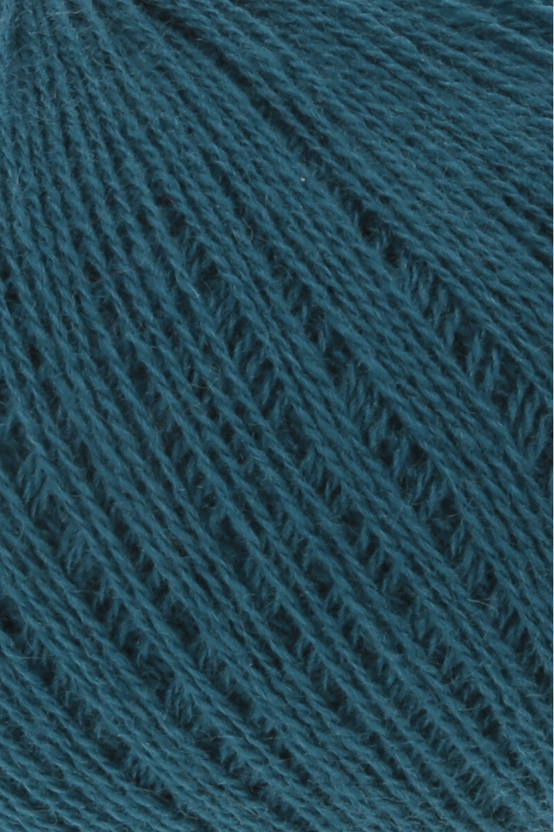 Lang Yarns Cashmere Extra Lace – 25g / 320m – Petrol (0088) – detail