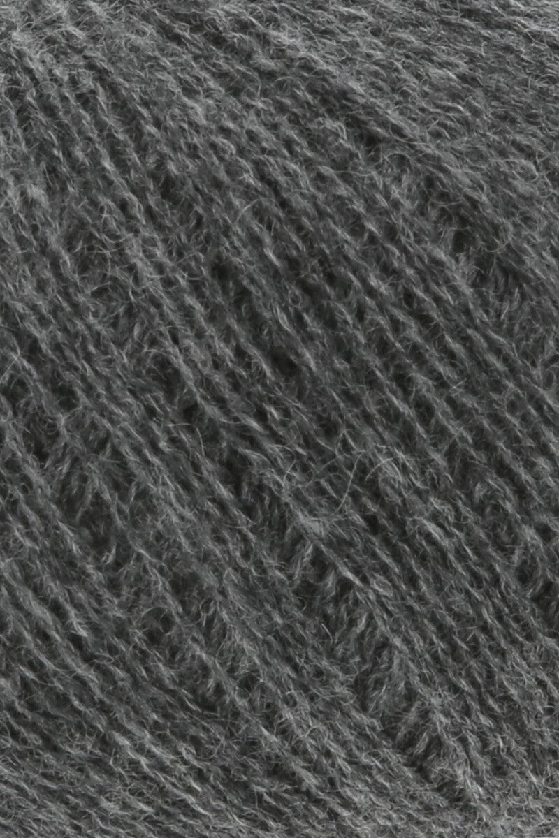 Lang Yarns Cashmere Extra Lace – 25g / 320m – Dark Gray Mélange (0205) – C view