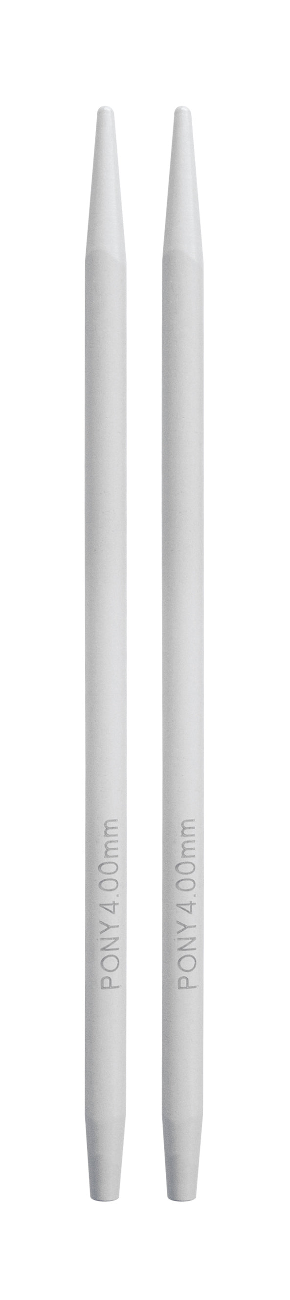 Pony Classic Aluminium Interchangeable Knitting Needle Tips – 10.5 & 14 cm, 10.5 cm, 4.00 mm – additional product view