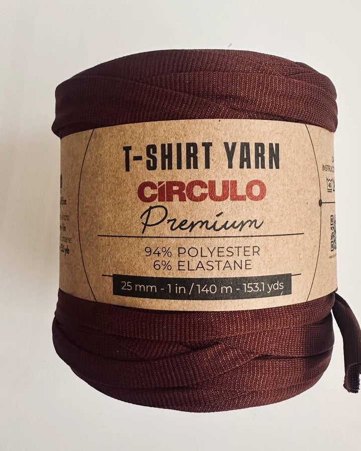 Circulo Premium T-Shirt Garn – dickes Polyester-Mischgarn, 140m / 270g