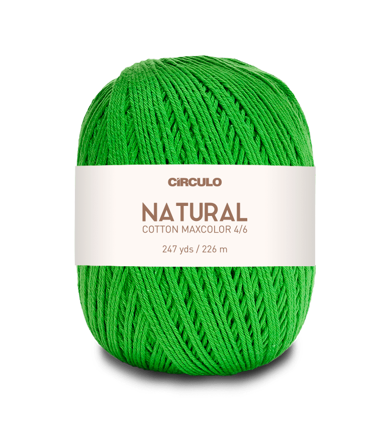 Circulo Natural Cotton Maxcolor (Barroco) 4/6 100% Cotton Yarn for Crochet and Knitting, 226m/200g - Leo Hobby Marketplace