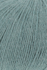 Lang Yarns Alpaca Soxx 6-ply Yarn, 390m / 150g – Dark Mint (0072), yarn texture