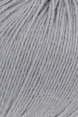 Lang Yarns Alpaca Soxx 6-ply Yarn, 390m / 150g – Light Blue Mélange (0120), yarn texture