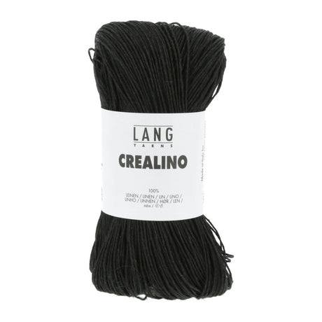 Lang Yarns Crealino – 50g / 165m – Black (0004)