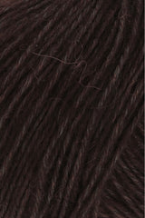 Lang Yarns Regina – 50g / 175m – Dark Brown (0068) – detail