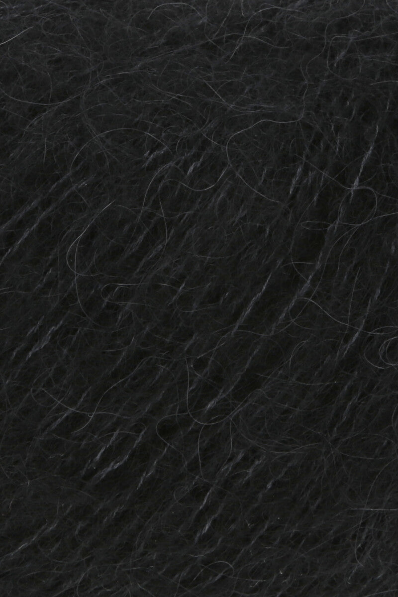 Lang Yarns Zen – 25g / 200m – Black (0004) – detail