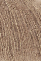 Lang Yarns Zen – 25g / 200m – Hazelnut (0038) – detail