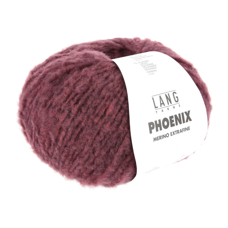 Lang Yarns Phoenix – 100g / 270m – Red Chante Claire (0160)